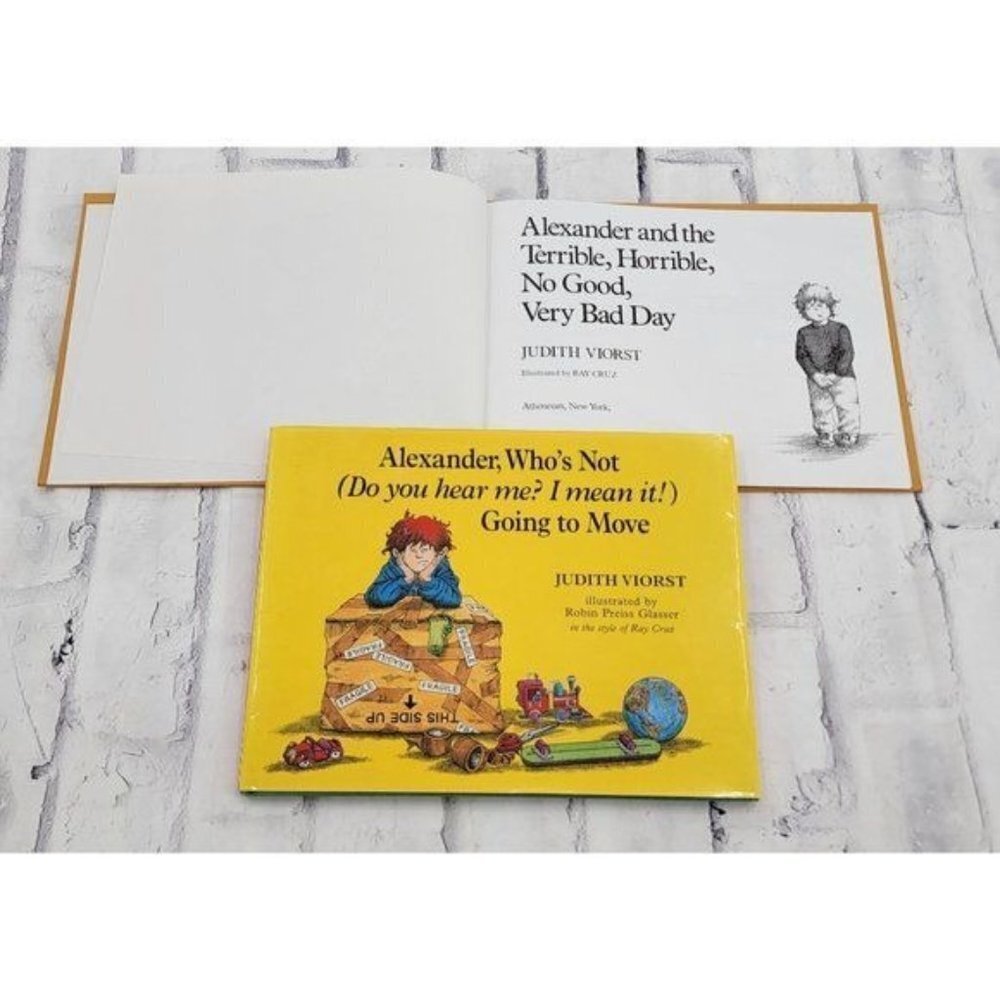 Judith Viorst Alexander and the Terrible, Horrible, No Good, Very Bad Day Series